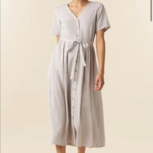 Vetta button up Midi dress